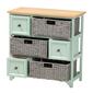 Baxton Studio Valtina Two-Tone Wood 3-Drawer Storage Unit - image 3