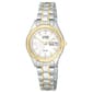 Womens Citizen&#40;R&#41; Classic White Dial Bracelet Watch - EW3144-51A - image 1