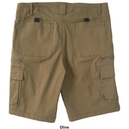 Mens Stanley Light Canvas Cargo Shorts