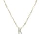 Diamond Classics(tm) 1/20ctw. Diamond Initial K Necklace - image 1