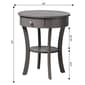 Convenience Concepts Classic Living Rooms Schaffer Table - Grey - image 7