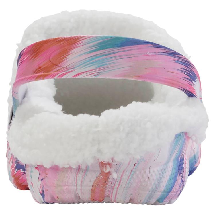 Womens Ella &amp; Joy Abstract Lined Clogs