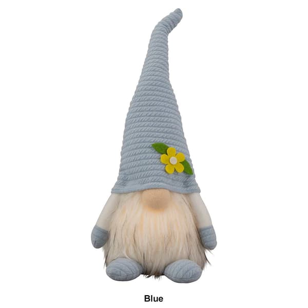 Northlight Seasonal LED Spring Gnome with Flower Hat