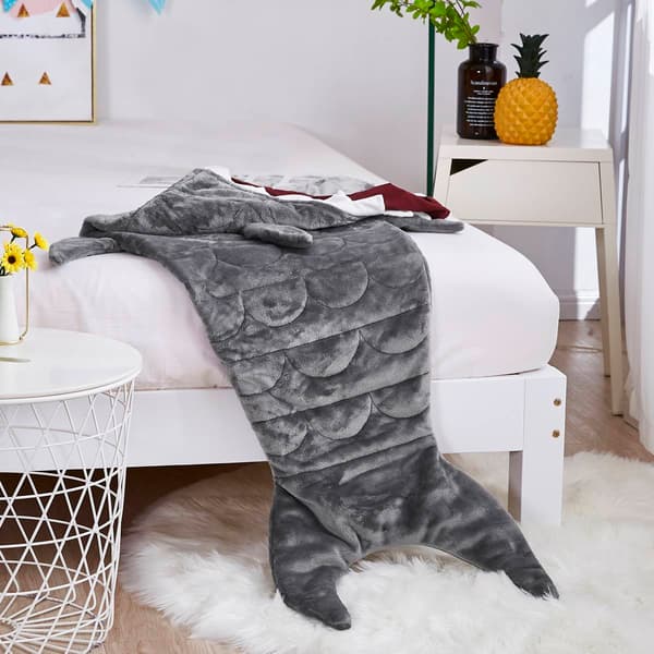 Dream Theory Shark Weighted Throw Blanket