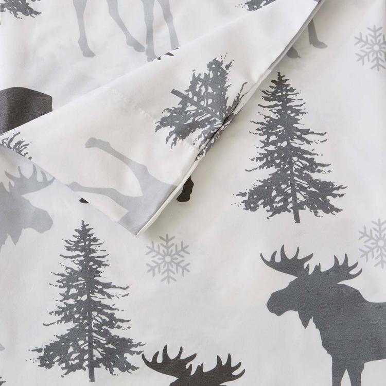 FreshFolds Mountain Ridge Moose Microfiber Sheet Set