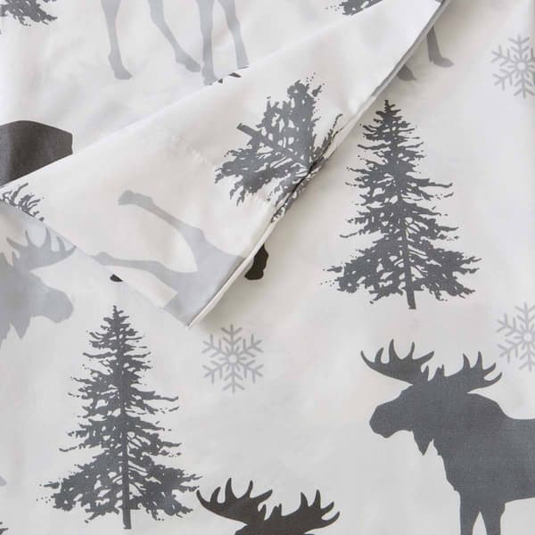 FreshFolds Mountain Ridge Moose Microfiber Sheet Set