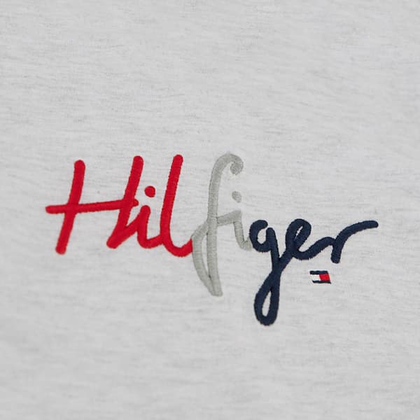 Baby Boy &#40;12-24M&#41; Tommy Hilfiger Marled Stripe Tee & Shorts Set