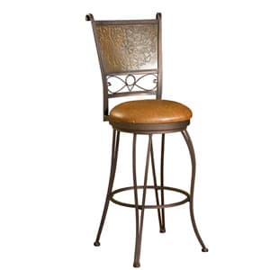 Linon Stamped Bar Stool
