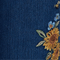 Petite Alfred Dunner Tuscany Sunflower Embroidered Ankle Jeans - image 6