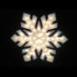 Northlight Seasonal 20in. Pre-Lit Snowflake Window Silhouette - image 2
