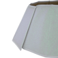 Northlight Shiny White Fabric Hexagonal Christmas Tree Collar - image 3