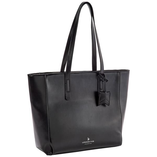 London Fog Uptown Glossy Tote