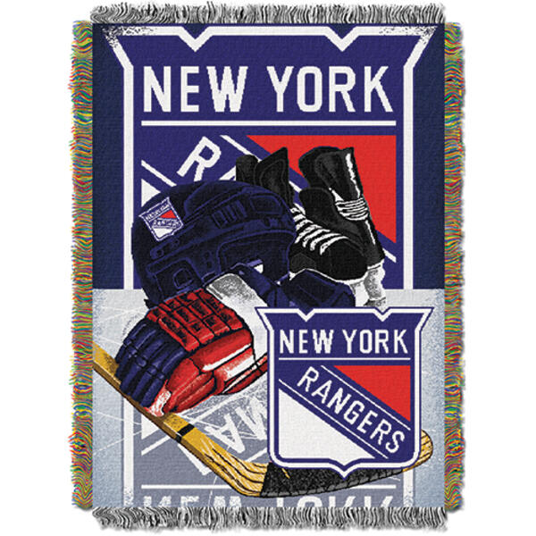 NHL New York Rangers Home Ice Advantage Throw - image 