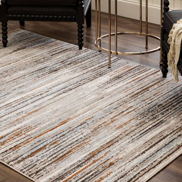 Mohawk Home Furie Stripe Multi Large Area Rug