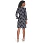 Womens Tommy Hilfiger Long Flounce Sleeve Plaid Shift Dress - image 2