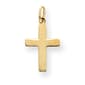 Gold Classics&#40;tm&#41; 14kt. Polished Cross Charm - image 1