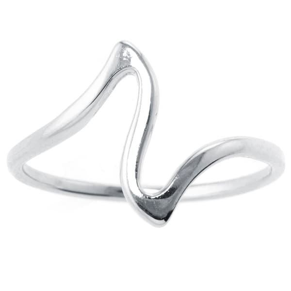 Sterling Silver Abstract Ring