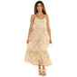 Womens Emily Daniels Sleeveless Scroll Maxi Dress - image 1