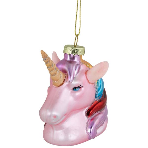 Northlight Seasonal Unicorn Head Christmas Ornament
