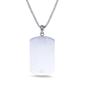 Mens Lynx Stainless Steel Dog Tag Pendant Necklace - image 4