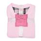 Womens Pink Laundry Folded Check Microfleece Pajama Set - image 2