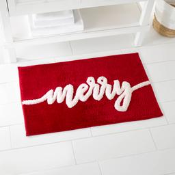 Avanti Merry Holiday Bath Rug