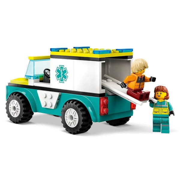 LEGO® City Emergency Ambulance &amp; Snowboarder