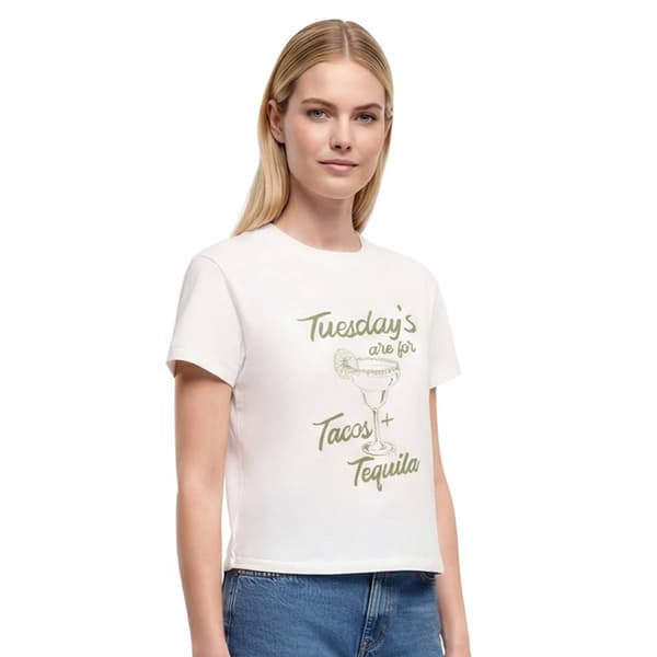 Womens Wildfox Taco Tuesday Jamie Tee