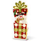 National Tree 17in. Pre-Lit Wooden Gift Box Snowman - image 1