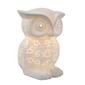 Simple Designs Porcelain Wise Owl Shaped Animal Light Table Lamp - image 1