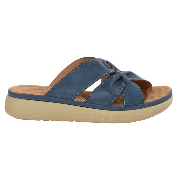 Womens Easy Street Mickey Comfort Slide Sandals