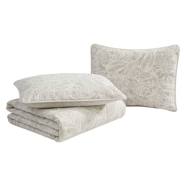 Tommy Bahama Ocean Deep Cotton Reversible Quilt Set