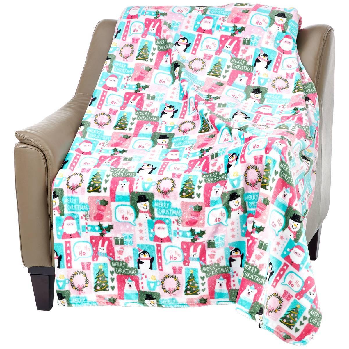 Ashley Cooper(tm) Patchwork Winter Mix Throw