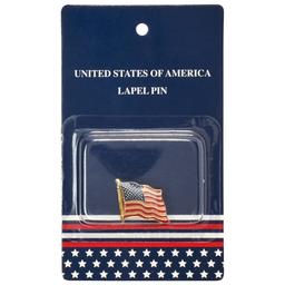 Mens American Heritage US Flag Lapel Pin