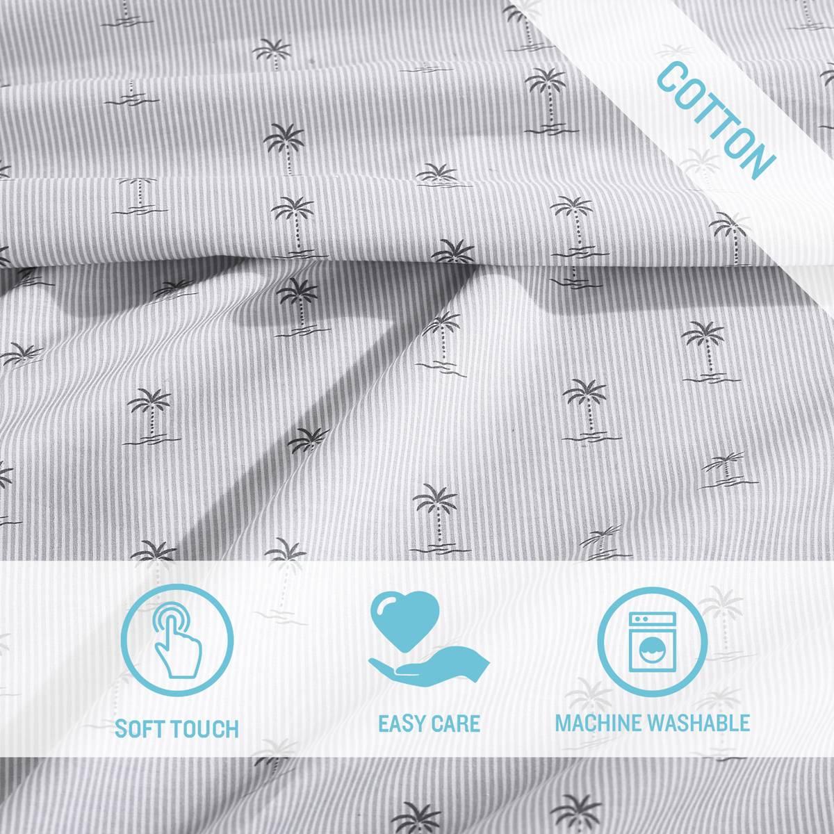Tommy Bahama Kew Palms 200TC 4pc. Cotton Percale Sheet Set
