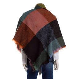 Womens Renshun Color Block Toggle Cape
