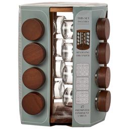 Gourmet Kitchen 16pc. Spice Spinner Rack