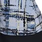Womens Calvin Klein Sleeveless V Neck Geometric Abstract Blouse - image 5