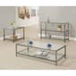 Coaster Trini Ontario Coffee Table with Glass Shelf - image 1