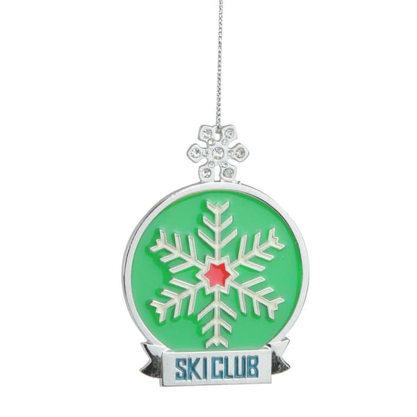Midwest 3.75in. Ski Club Christmas Charm Ornament - image 