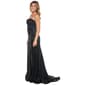 Juniors Emerald Sundae Satin Twist Front Hem Empire Waist Dress - image 5
