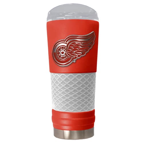 NHL Detroit Red Wings DRAFT Powder Coated Stainless Steel Tumbler - image 