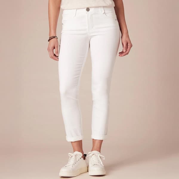 Womens Democracy Absolution&#40;R&#41; Crop Skinny Jeans - Optic White