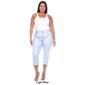Plus Size White Mark Capri Jeans - image 9