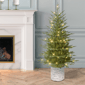 Puleo International Pre-Lit Potted Arctic Fir Christmas Tree - image 3