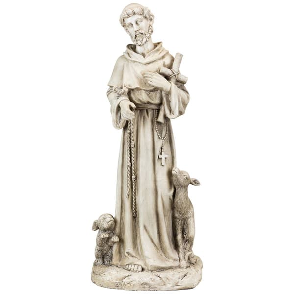 Northlight Seasonal St. Francis Of Assisi & Animals Garden Statue