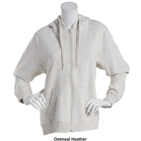 Womens Starting Point Ultrasoft Fleece Full Zip Hooded Jacket