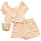 Girls (7-14) 1st Kiss® Floral Puff Sleeve Top with Shorts & Bag - image 2