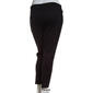 Womens Zac & Rachel Solid Compression Pull On Pants - image 9