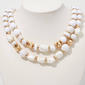 Ashley Cooper(tm) Gold-Tone Raffia Wrapped Beaded Necklace - image 1